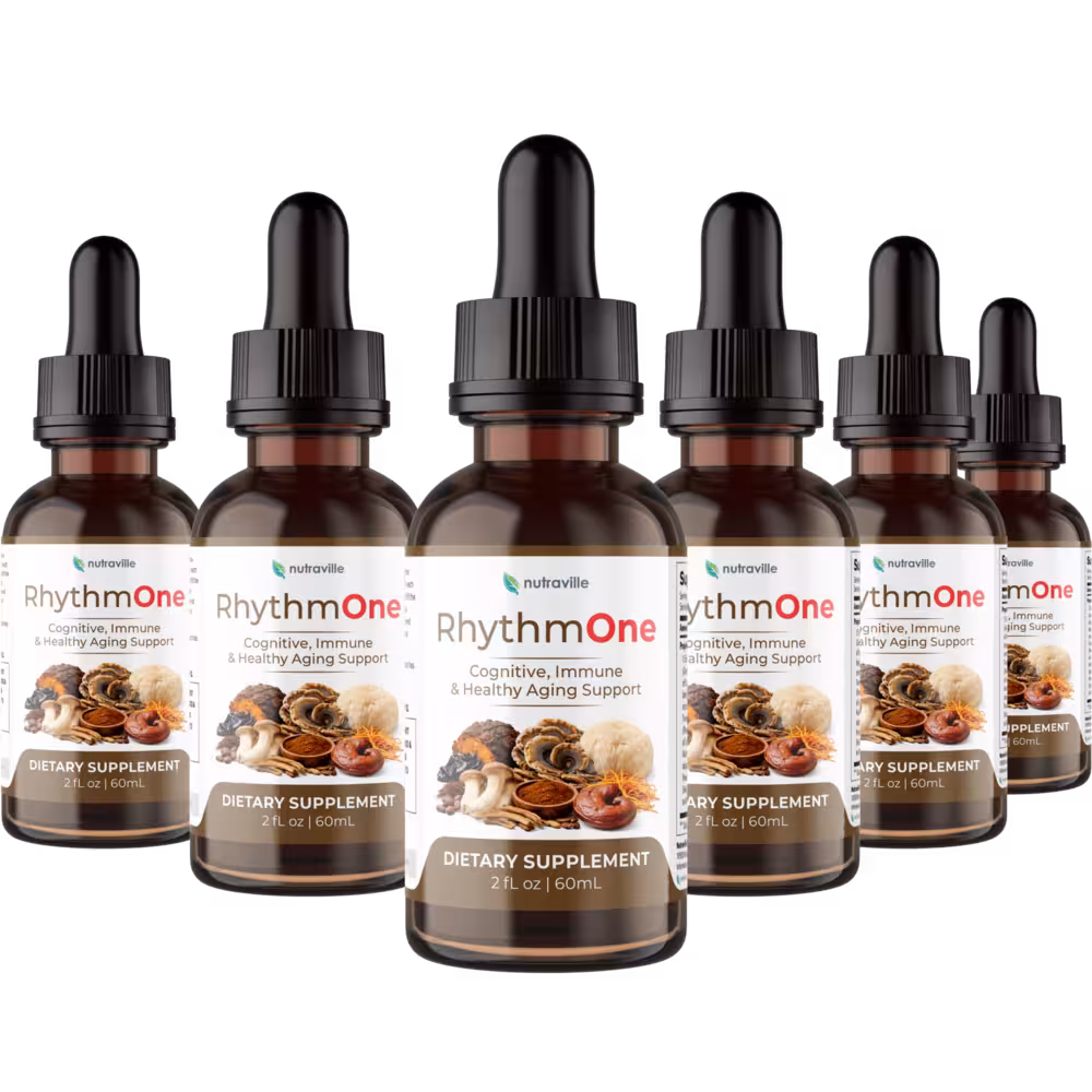 Rhythmone® cognitive wellness liquid drops — 180-day supply